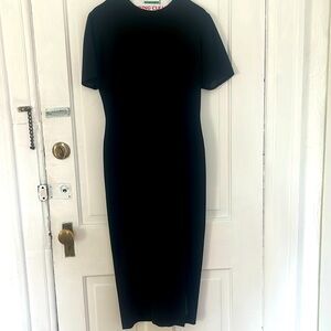 Vintage long black dress